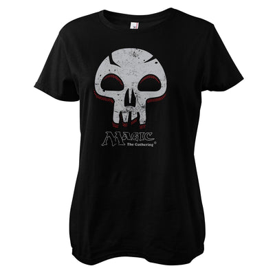 Magic: The Gathering - Black Mana Skull Women T-Shirt