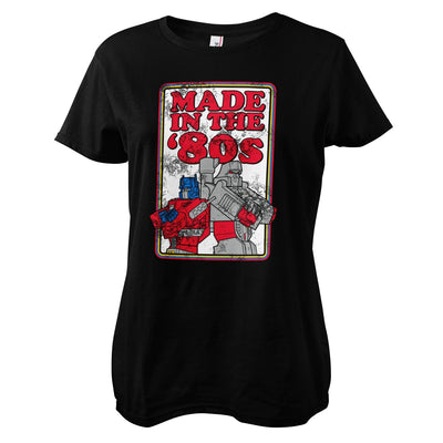 Transformers - Made In The 80s Women T-Shirt (Black)