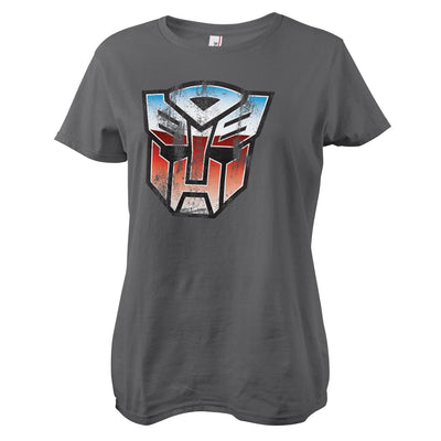 Transformers - Distressed Autobot Shield Women T-Shirt
