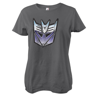 Transformers - Distressed Decepticon Shield Women T-Shirt