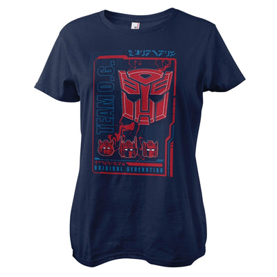 Transformers - T-shirt femme génération originale Autobots
