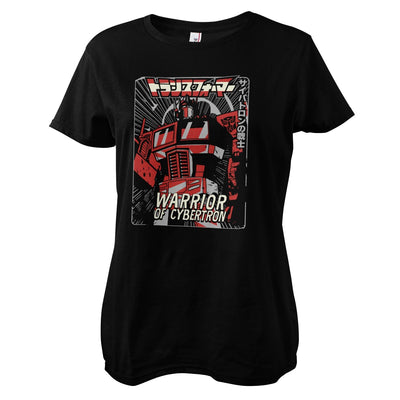 Transformers - Warrior Of Cybertron T-Shirt Women T-Shirt (Black)