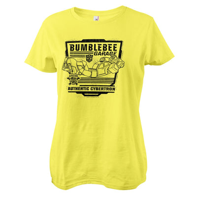 Transformers - Bumblebee Garage Women T-Shirt (Yellow)