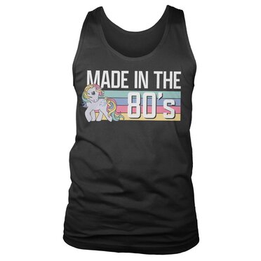 My Little Pony - Made In The 80's Mens Tank Top Vest (Black)