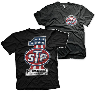 STP - American No. 1 Big & Tall Mens T-Shirt (Black)