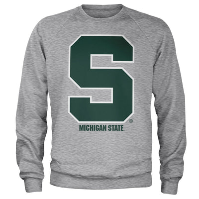 Michigan State University - Michigan State S-Mark Sweatshirt (Heather Grey)