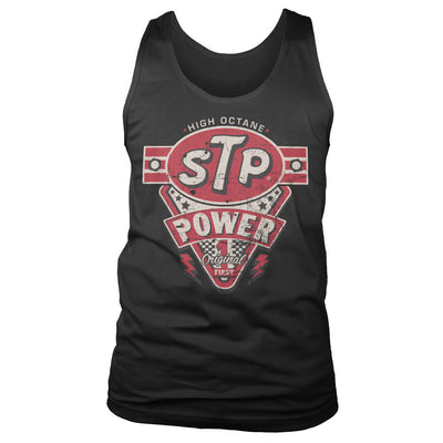 STP - Power Mens Tank Top Vest (Black)