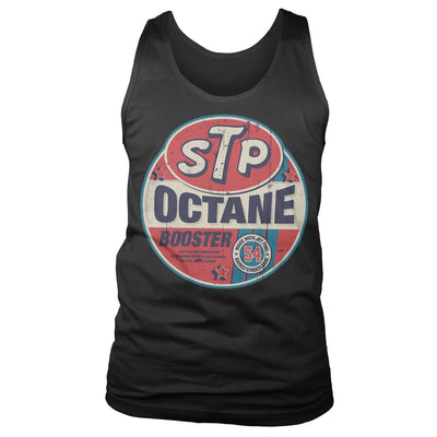 STP - Octane Booster Mens Tank Top Vest (Black)