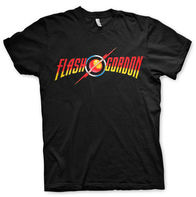 Flash Gordon - Logo Big & Tall Mens T-Shirt (Black)