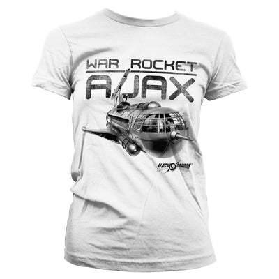 Flash Gordon - War Rocket Ajax Women T-Shirt (White)