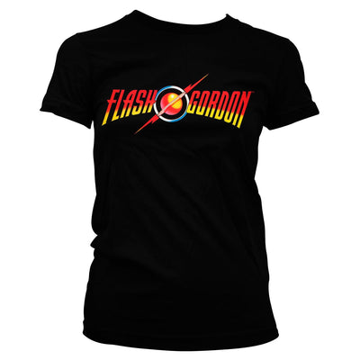 Flash Gordon - Logo Women T-Shirt (Black)