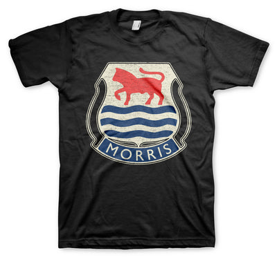 Morris - Vintage Logo Mens T-Shirt (Black)