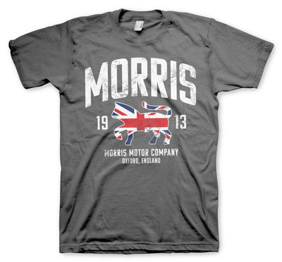 Morris - Motor Company Mens T-Shirt (Dark Grey)
