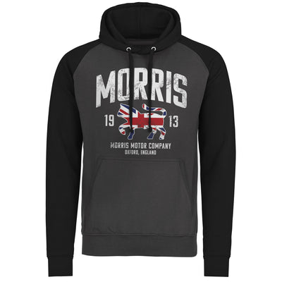 Morris - Motor Company Baseball Hoodie (Dark Grey/Black)