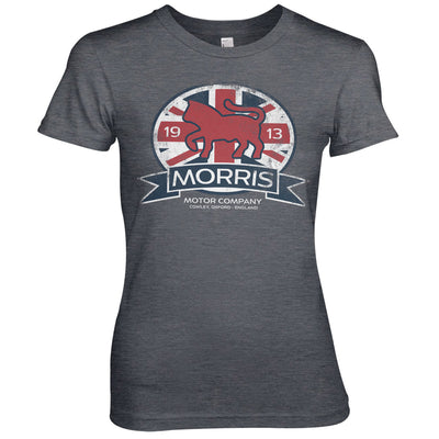 Morris - Motor Co. England Women T-Shirt (Dark-Heather)