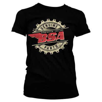 BSA - B.S.A. Genuine Parts Women T-Shirt (Black)