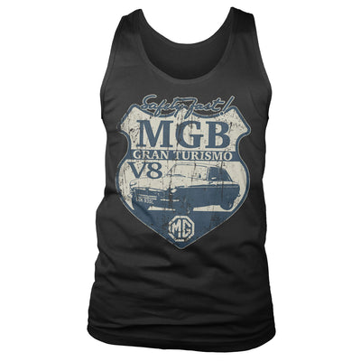 MG - B Gran Turismo Mens Tank Top Vest (Black)