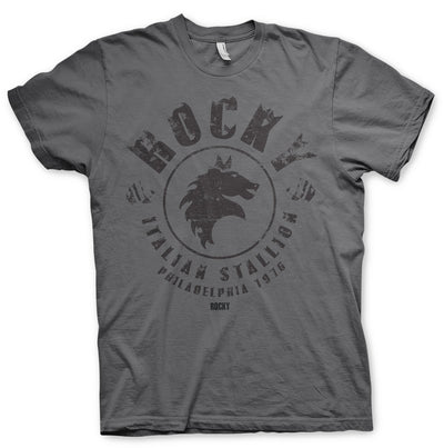 Rocky - Italian Stallion Mens T-Shirt (Dark Grey)