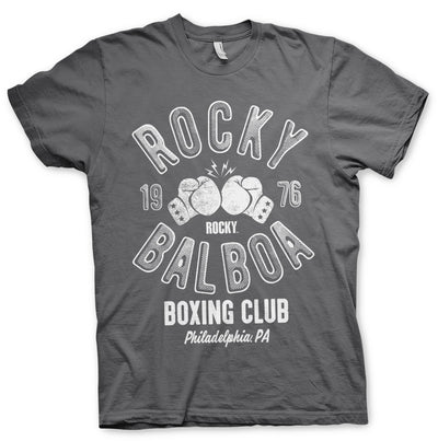 Rocky - Balboa Boxing Club Mens T-Shirt (Dark Grey)