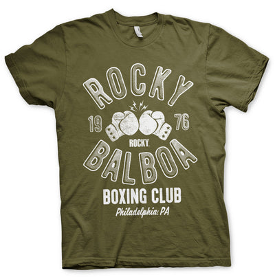 Rocky - Balboa Boxing Club Mens T-Shirt (Olive)