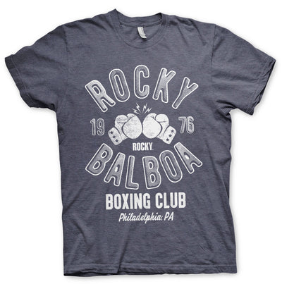 Rocky - Balboa Boxing Club Mens T-Shirt (Navy-Heather)