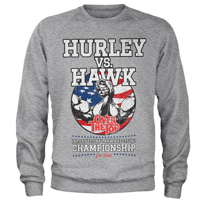 Over the Top - Hurley Vs. Hawk Sweatshirt (Heather Grey)