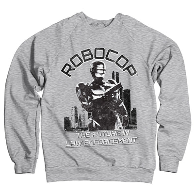 Robocop - The Future In Law Emforcement Sweatshirt (Heather Grey)