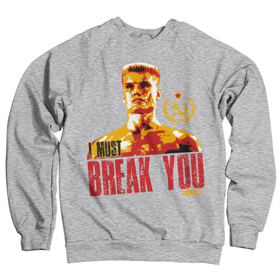 Rocky - I Must Break You Sweatshirt (Heather Grey)