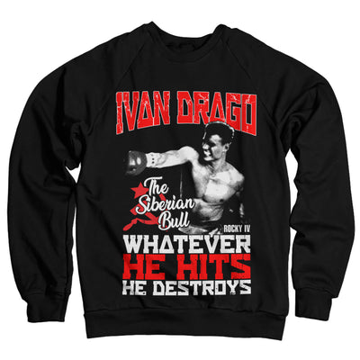 Rocky - Ivan Drago - The Siberian Bull Sweatshirt (Black)