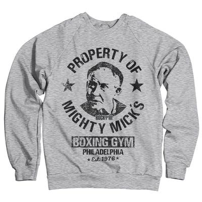 Rocky - Mighty Mick's Gym Sweatshirt (Heather Grey)