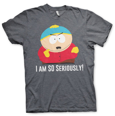 South Park - Eric Cartman - I Am So Seriously Mens T-Shirt (Dark-Heather)