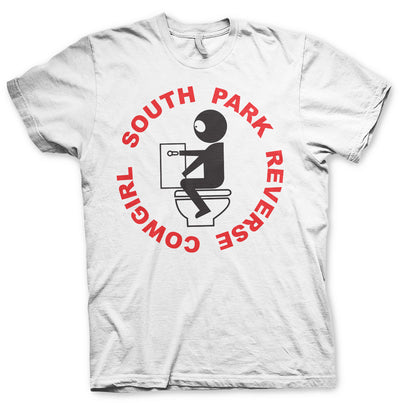 South Park - Reverse Cowgirl Mens T-Shirt (White)