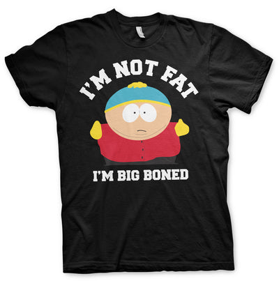 South Park - I'm Not Fat I'm Big Boned Mens T-Shirt (Black)