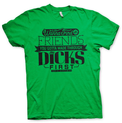 South Park - Wade Through The Dicks Mens T-Shirt (Green)