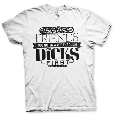 South Park - Wade Through The Dicks Mens T-Shirt (White)