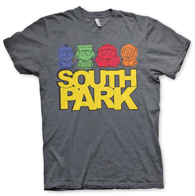 South Park - Sketched Mens T-Shirt (Dark-Heather)