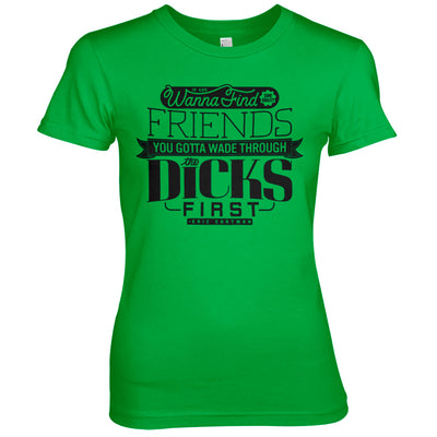 South Park - Wade Through The Dicks Women T-Shirt (Green)