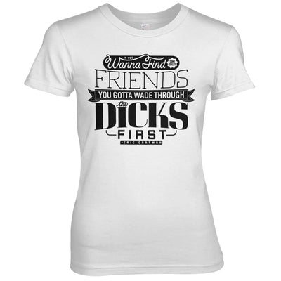South Park - Wade Through The Dicks Women T-Shirt (White)