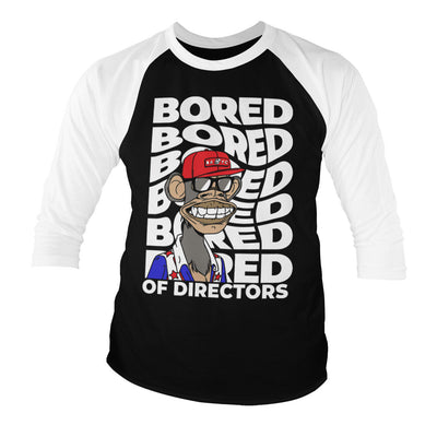 Bored of Directors - Bored Long Sleeve T-Shirt (White-Black)