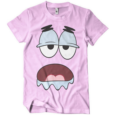 SpongeBob SquarePants - Patrick Big Face Mens T-Shirt (Pink)