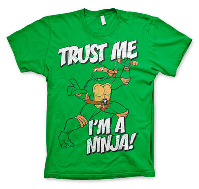 Teenage Mutant Ninja Turtles - TMNT - Trust Me, I´m A Ninja Mens T-Shirt (Green)