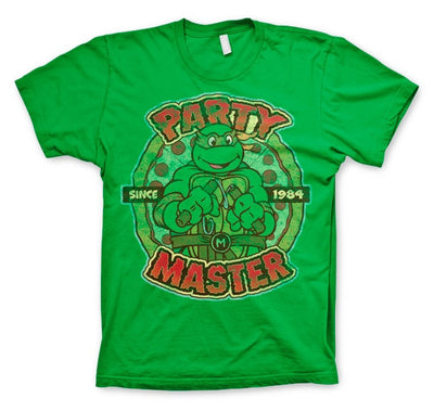 Teenage Mutant Ninja Turtles - TMNT - Party Master Since 1984 Mens T-Shirt (Khaki)