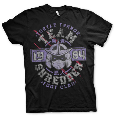 Teenage Mutant Ninja Turtles - Team Shredder Mens T-Shirt (Black)