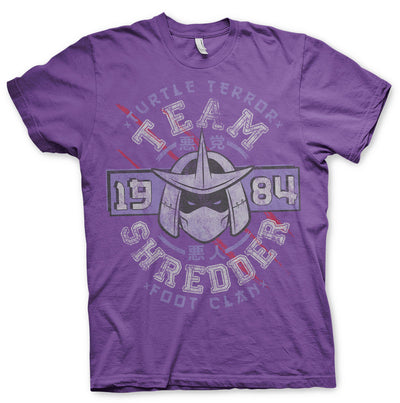 Teenage Mutant Ninja Turtles - Team Shredder Mens T-Shirt (Purple)