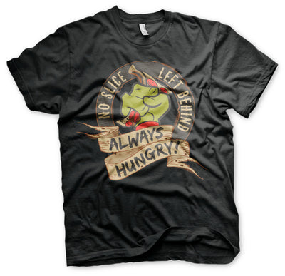 Teenage Mutant Ninja Turtles - TMNT - No Slice Left Behind Mens T-Shirt (Black)