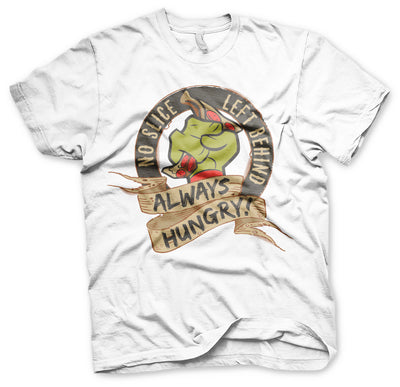 Teenage Mutant Ninja Turtles - TMNT - No Slice Left Behind Mens T-Shirt (White)