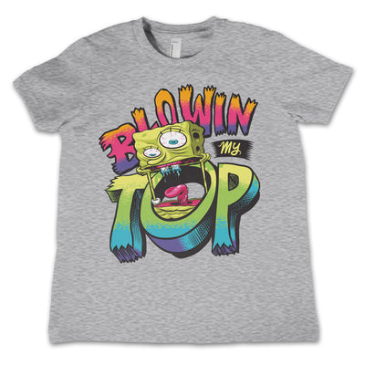 SpongeBob Schwammkopf – SpongeBob Blowin My Top Kinder-T-Shirt