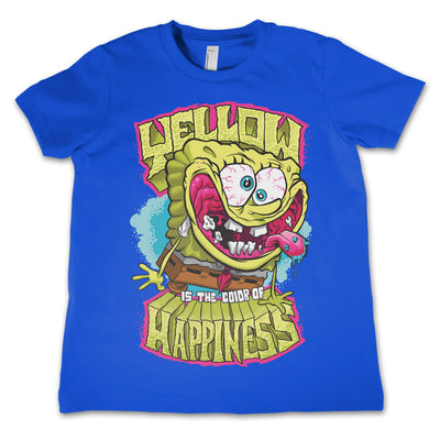 SpongeBob SquarePants - Yellow Is The Color Of Happiness Kids T-Shirt