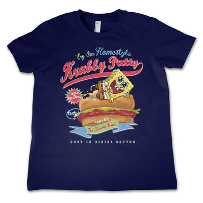 Bob l'éponge - Homestyle Krabby Patty T-shirt enfant
