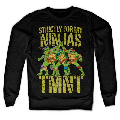 Teenage Mutant Ninja Turtles - TMNT - Strictly For My Ninjas Sweatshirt (Black)